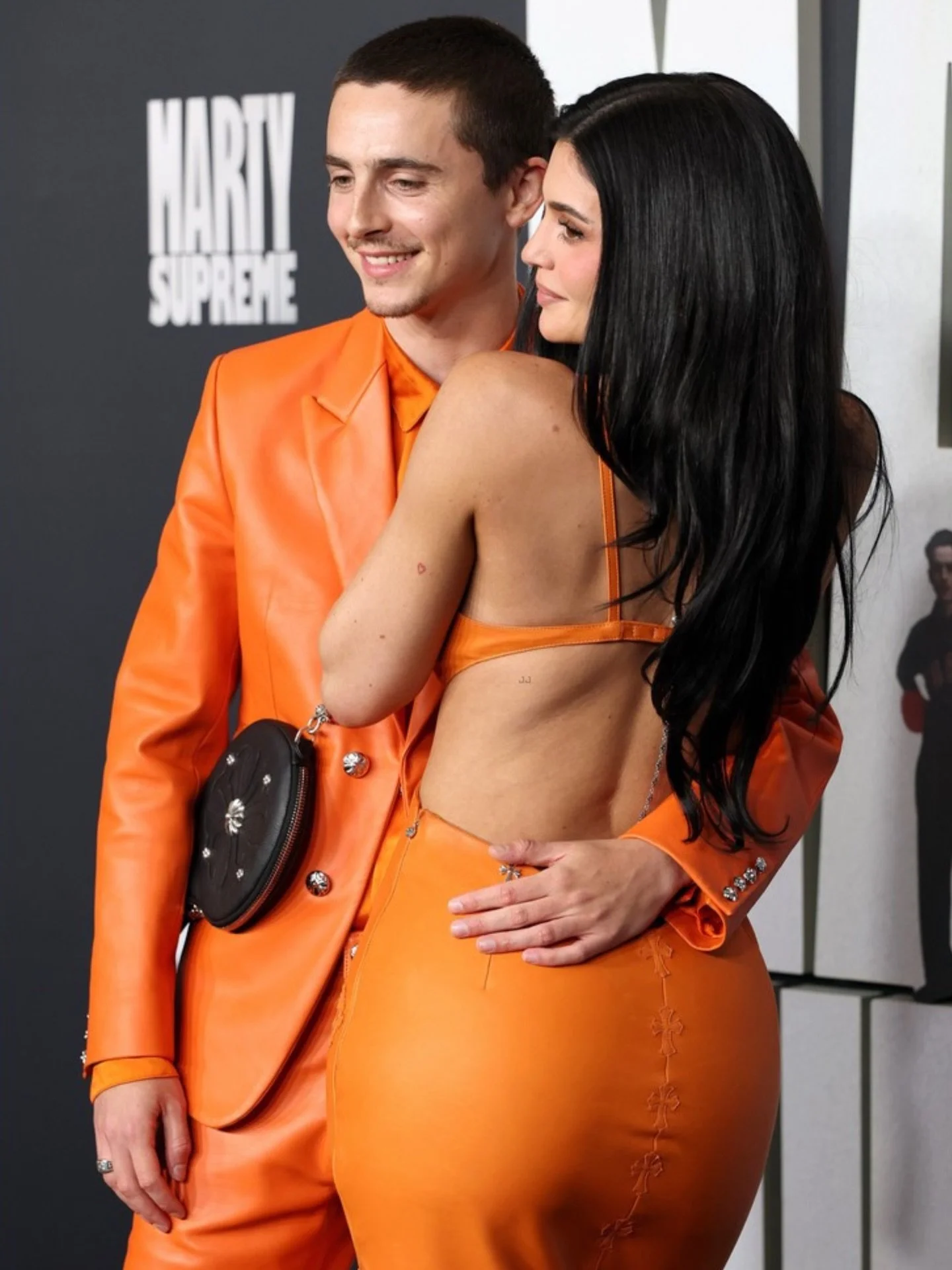 After the breakup rumors, Timoth&eacute;e and Kylie showed up in matching Chrome Hearts Orange Leather FITS to the &lsquo;Marty Supreme&rsquo; LA Premiere.

Gwyneth Paltrow, Tyler, the Creator, Josh Safdie, Odessa A&rsquo;zion, Halsey, Kevin O&rsquo;