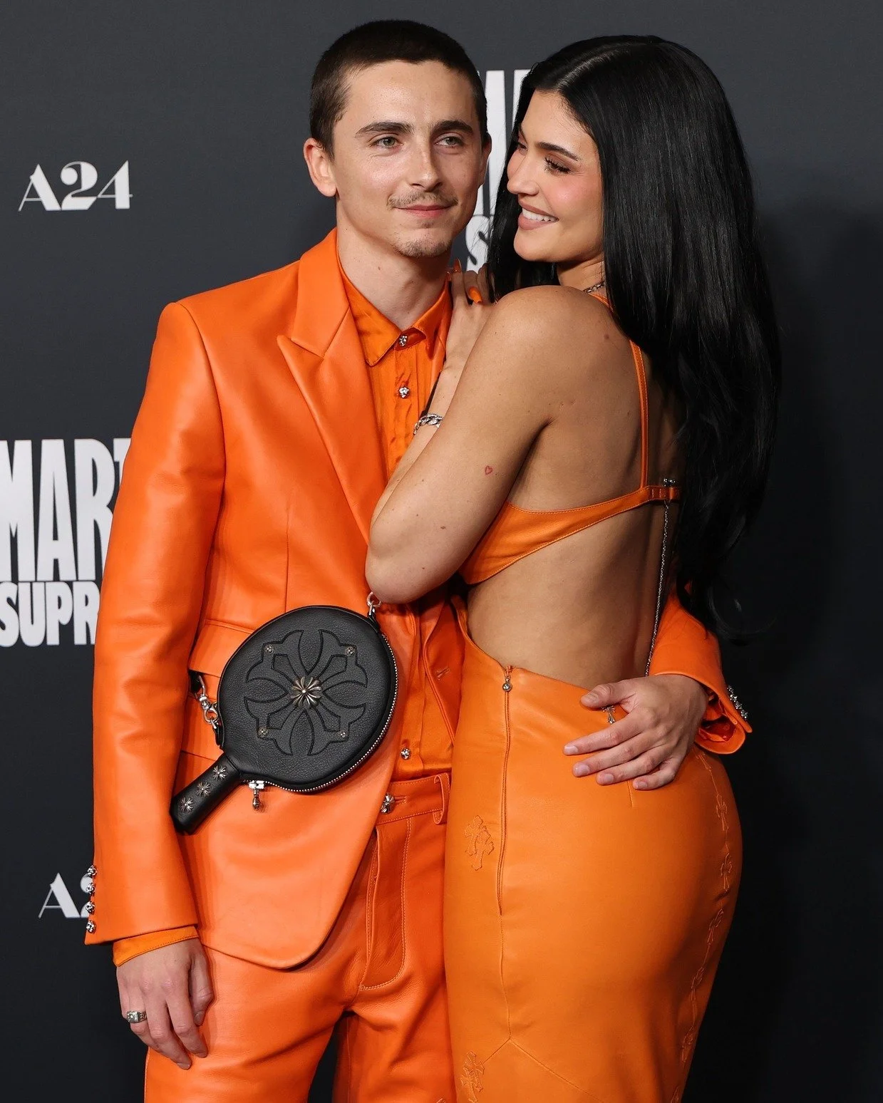 Marty Supreme L.A. Premiere: A24 Brings Out a Surreal, Star-Packed Orange Wave on the Black Carpet