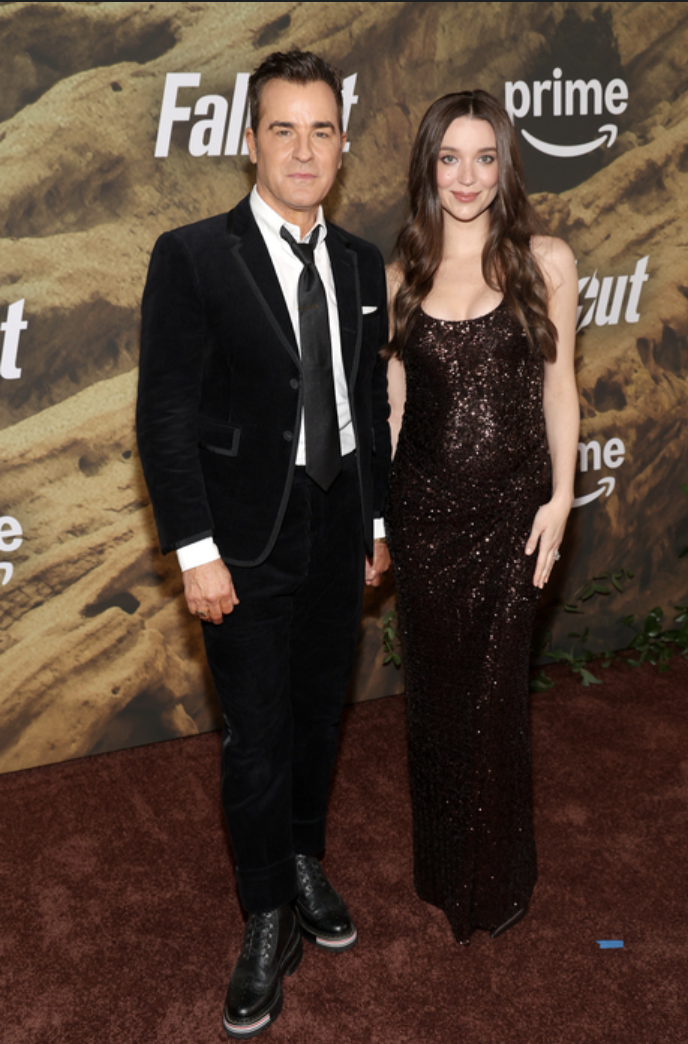 Justin Theroux &amp; Nicole Brydon Bloom
