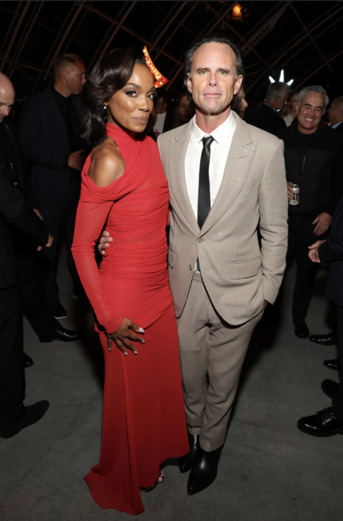 Frances Turner &amp; Walton Goggins
