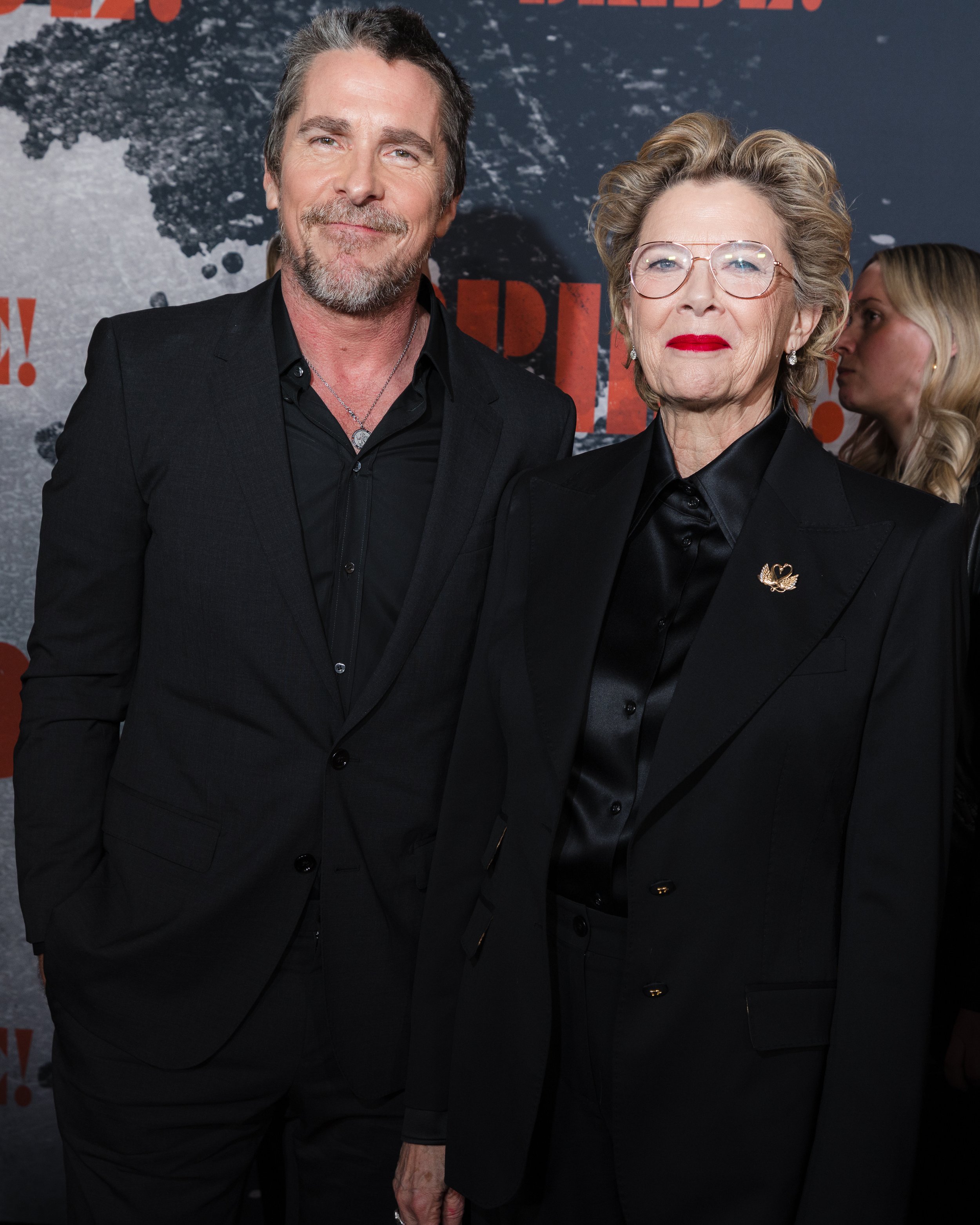 Christian Bale and Annette Bening 