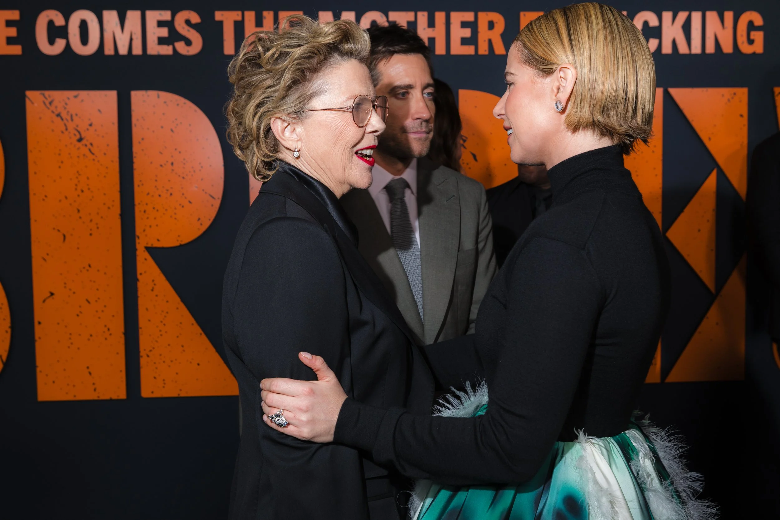 Annette Bening and Jessie Buckley