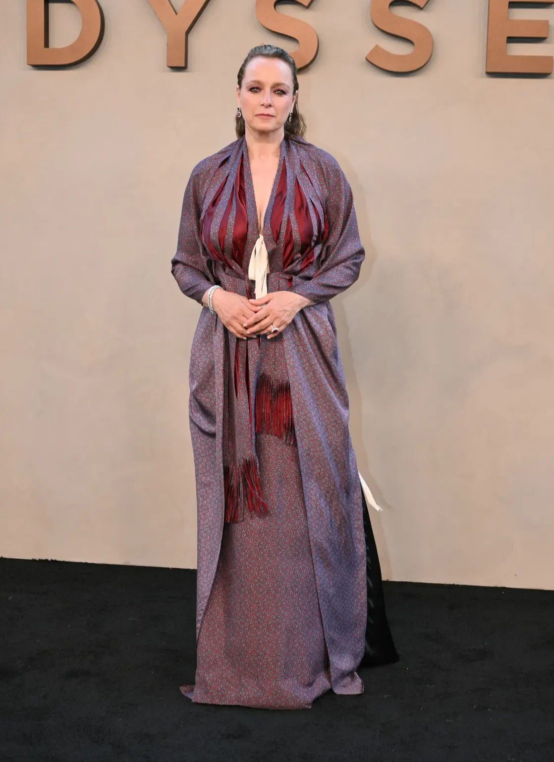 Samantha Morton wearing Maison Margiela 