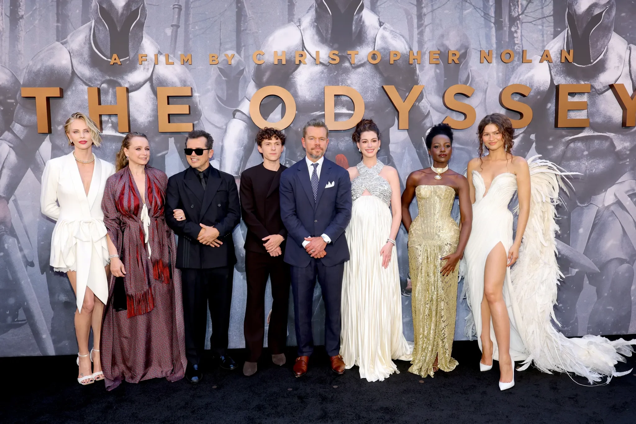 Charlize Theron, Samantha Morton, John Leguizamo, Tom Holland, Matt Damon, Anne Hathaway, Lupita Nyong’o and Zendaya 