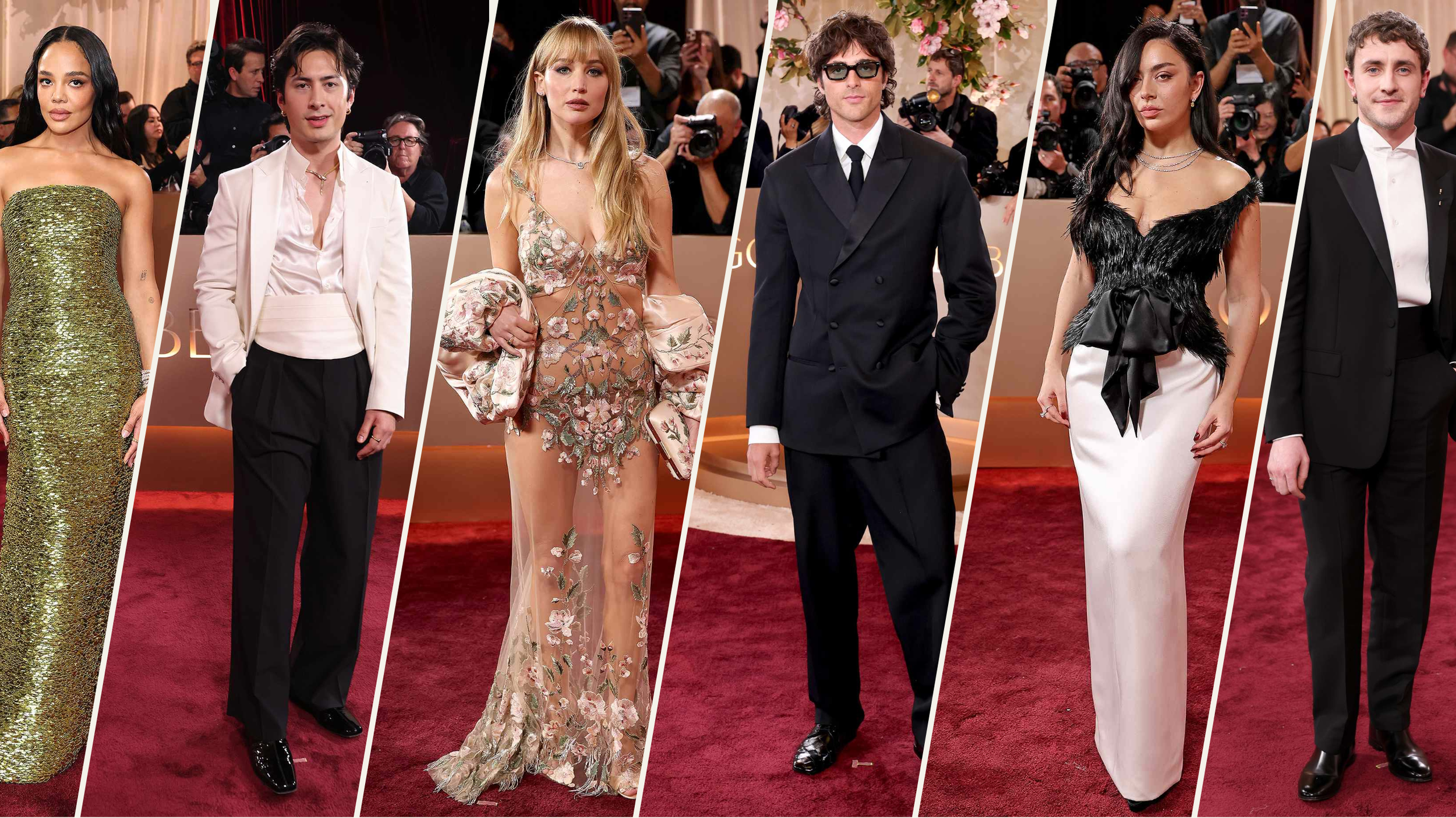 All the Stars Arriving on the Red Carpet at the 2026 Golden Globes