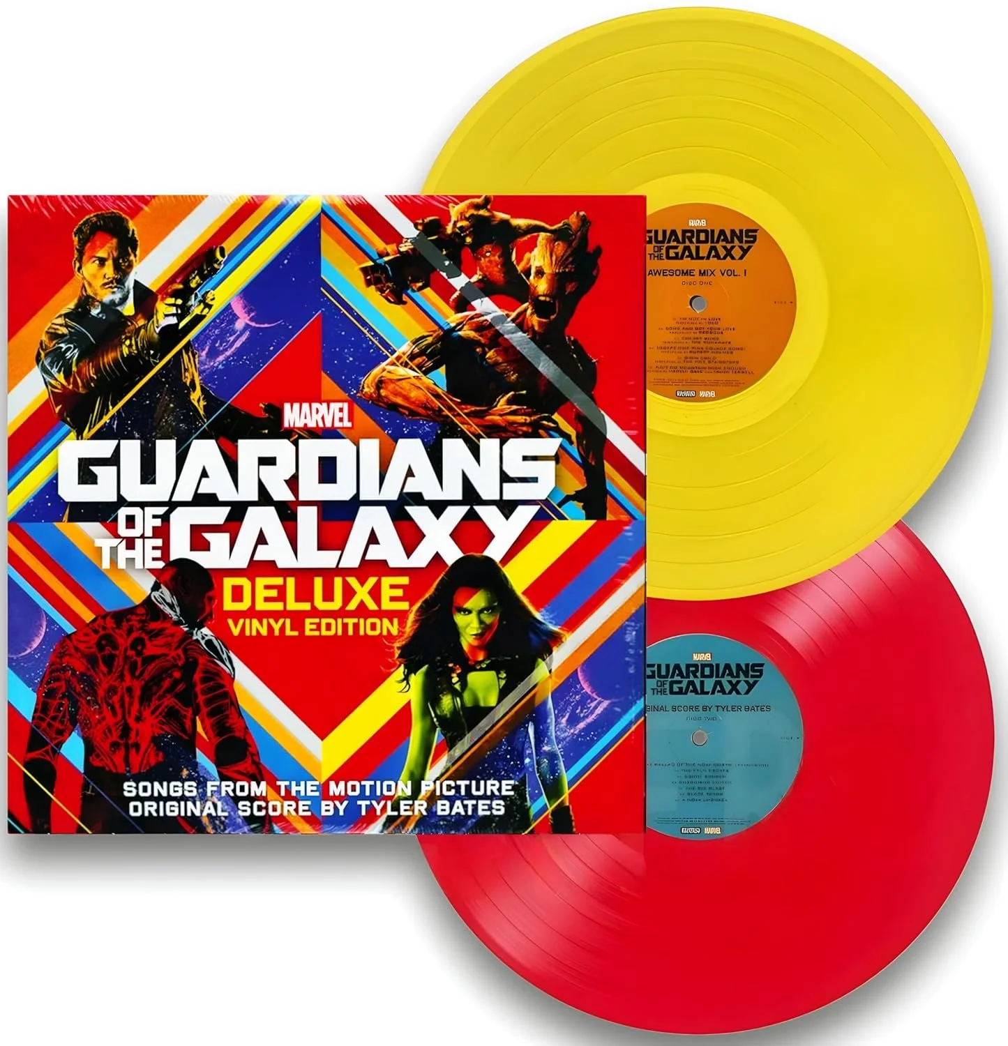 Guardians of the Galaxy Soundtrack Vol. 1 – Red & Yellow Exclusive