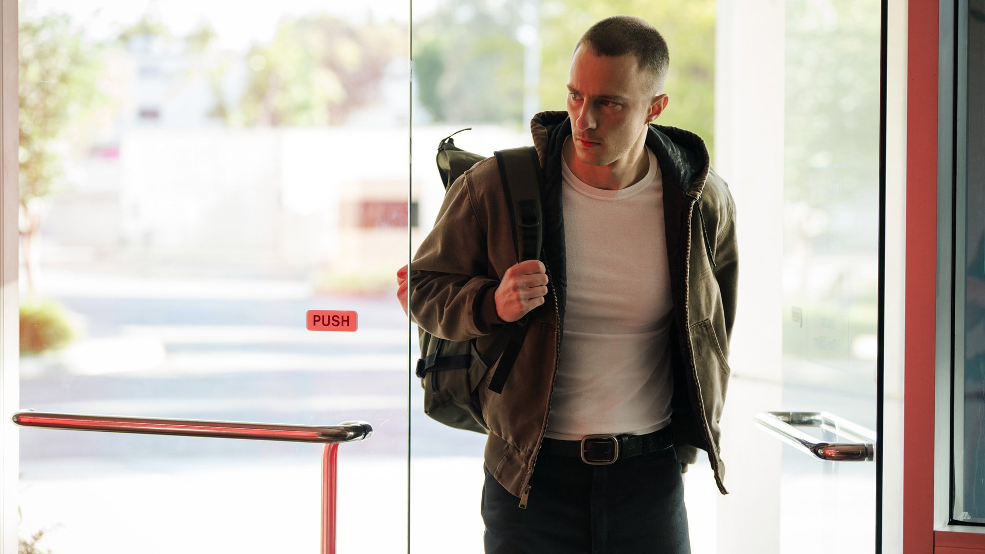 Drew Starkey in "Lucky," now streaming on Apple TV.