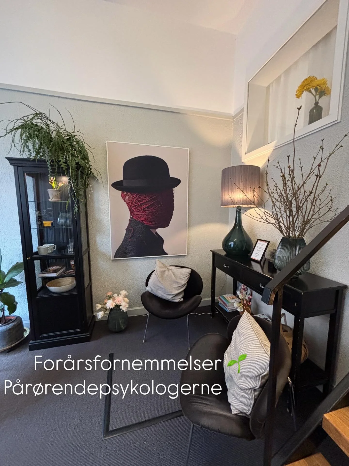 To sk&oslash;nne arbejdsdage p&aring; Borups All&eacute; og det var tid til en smule forandring 🌱 Velkommen 

#hosp&aring;r&oslash;rendepsykologerne #for&aring;rsfornemmelser