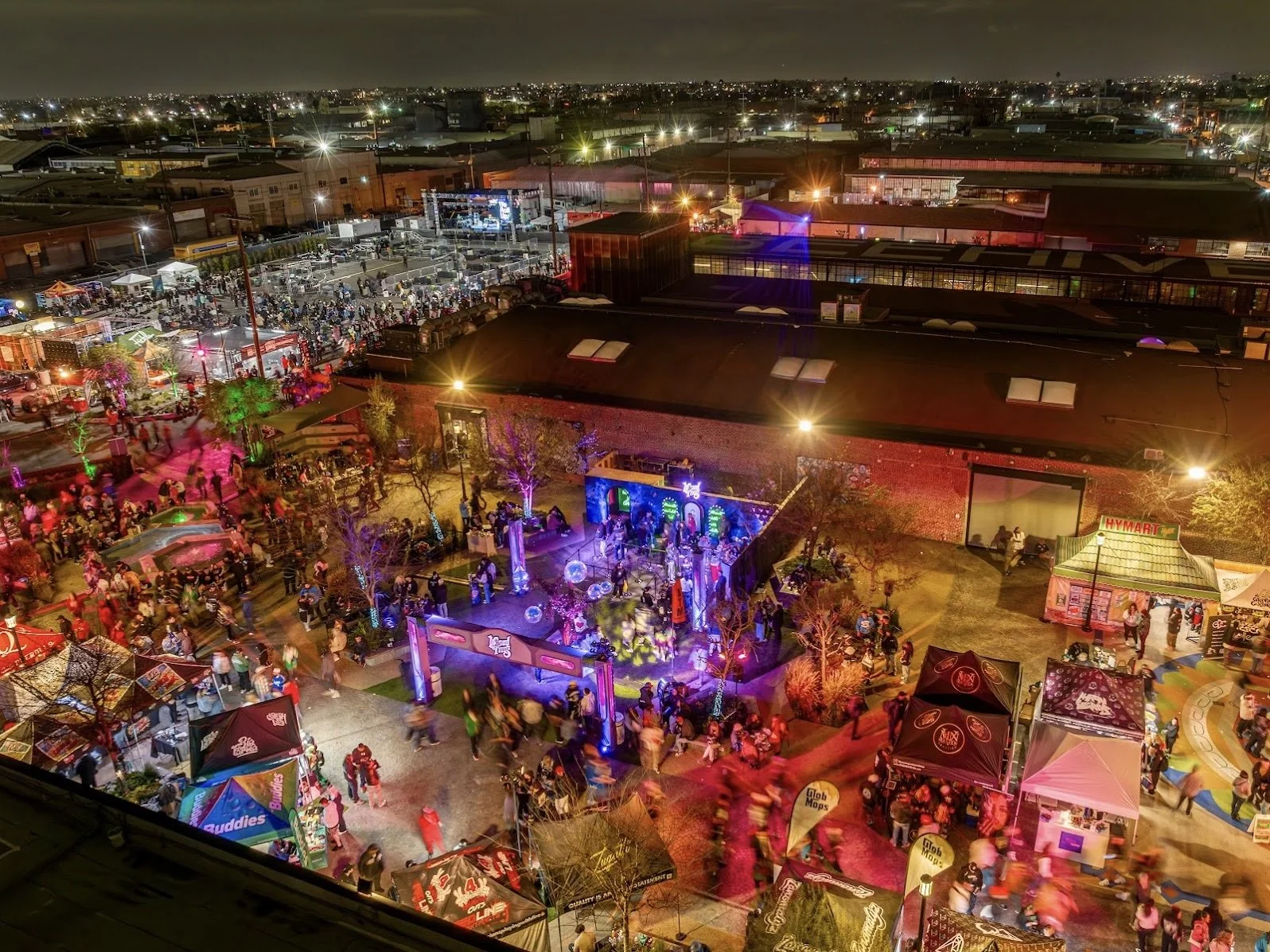 warehouse event venue South Los Angeles, large scale event campus Los Angeles, brand activation venue South LA warehouse, FIFA 2026 activation venue Los Angeles, Super Bowl event venue Los Angeles, LA28 Olympics venue Los Angeles, multi zone event ve