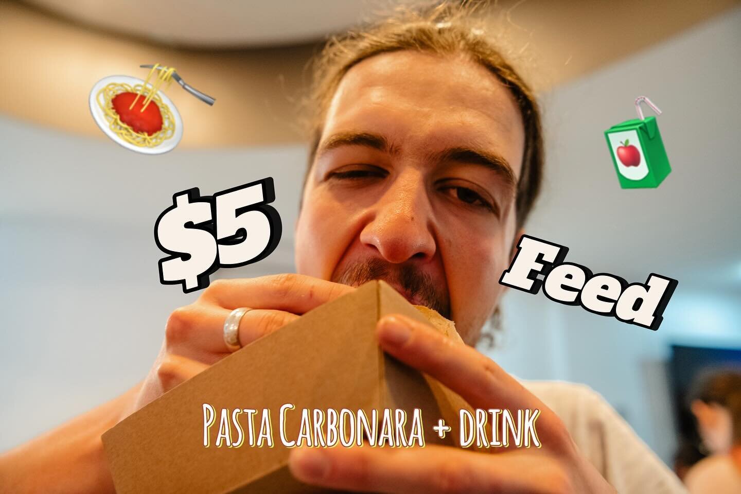 We are being fed well TONIGHT!🔥
Spiritually and physically🤤

COME ALONG FOR:
- Skye&rsquo;s famous CARBONARA 🍝
- Discussions on Labels w/ ALPHA YOUTH🏷️
- Bible study in Life Groups📖

Bring your BIBLE + NOTEBOOK✝️
Invite your FRIENDS👯&zwj;♂️