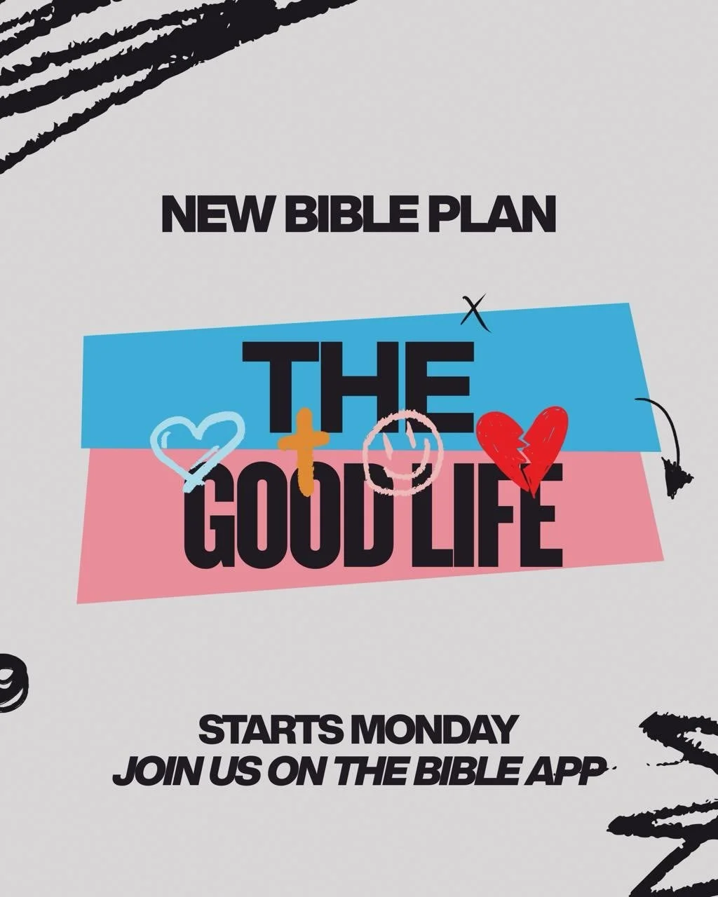 Our new Bible plan starts Monday! 🙌

Scan the QR code or hit the link to join us as we dive into a 5-day youth guide on building strong spiritual habits 📖

Can&rsquo;t wait to do this together 👏 

It&rsquo;s also SUNDAY&hellip; see you at church!
