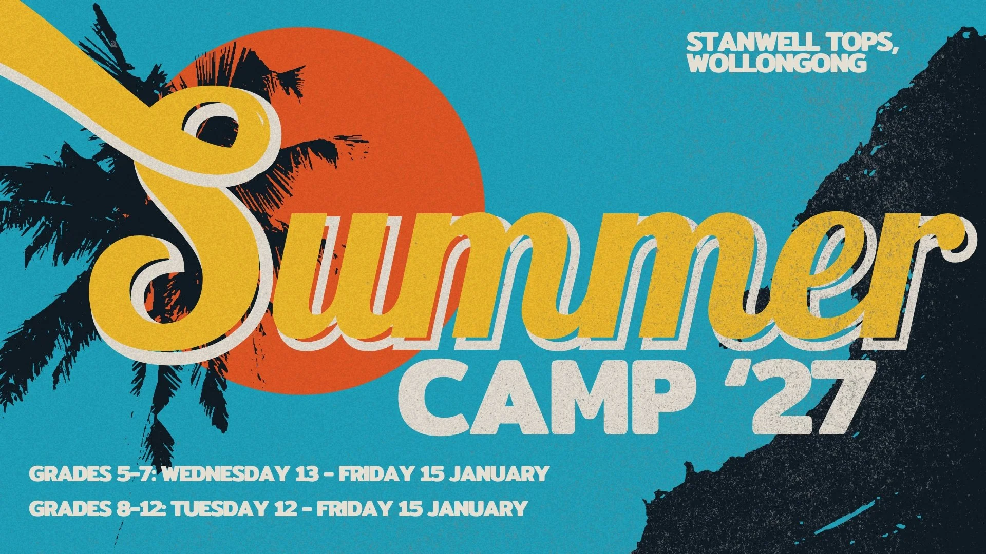 Summer Camp 2027 - January 12-15 2027