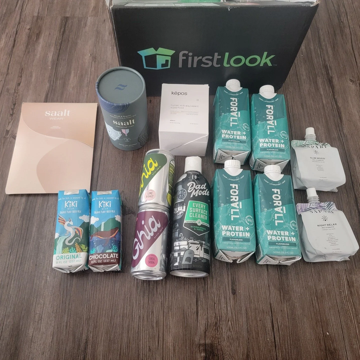 What an "unboxing" looks like for us. Trying new products from early stage founders today. Have you tried any of these brands?