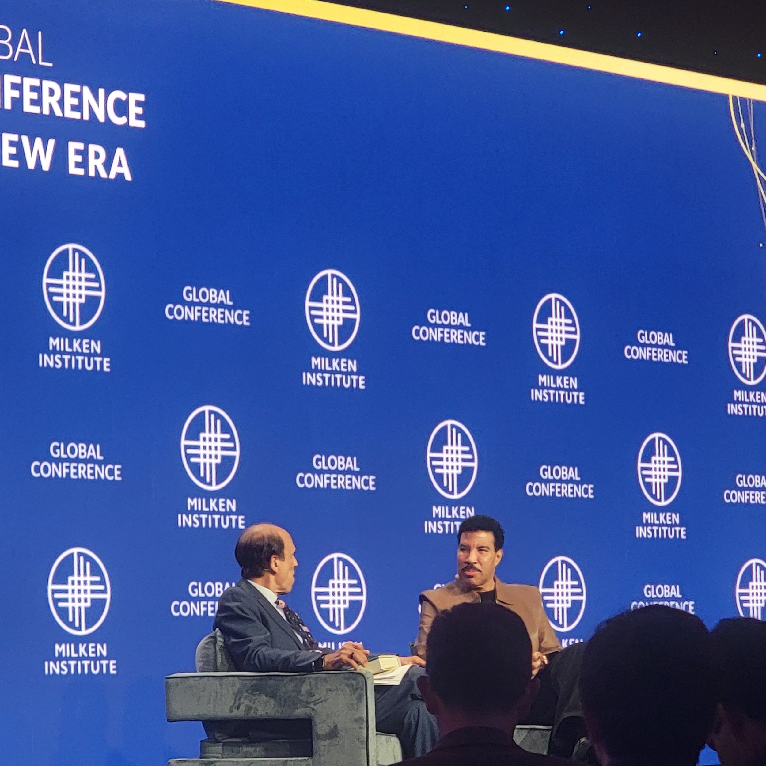 This week at the Milken Global Conference, great conversations