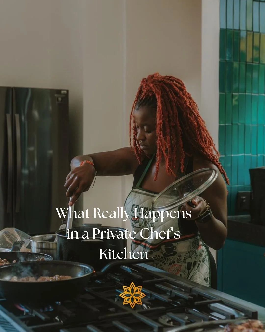 Here&rsquo;s the BTS from our private chef&rsquo;s kitchen. 🍽️👩🏽&zwj;🍳

#highlycatered #privatecatering #blackownedbusinesses #femalechef #bts #kitchenlife #fyp