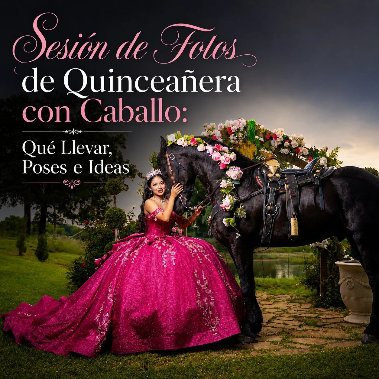 Sesión de Fotos de Quinceañera con Caballo: Qué Llevar, Poses e Ideas