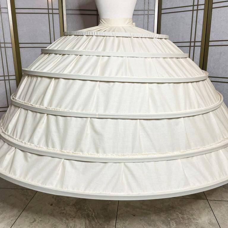 a puffy comfortable white crinolina perfect for you