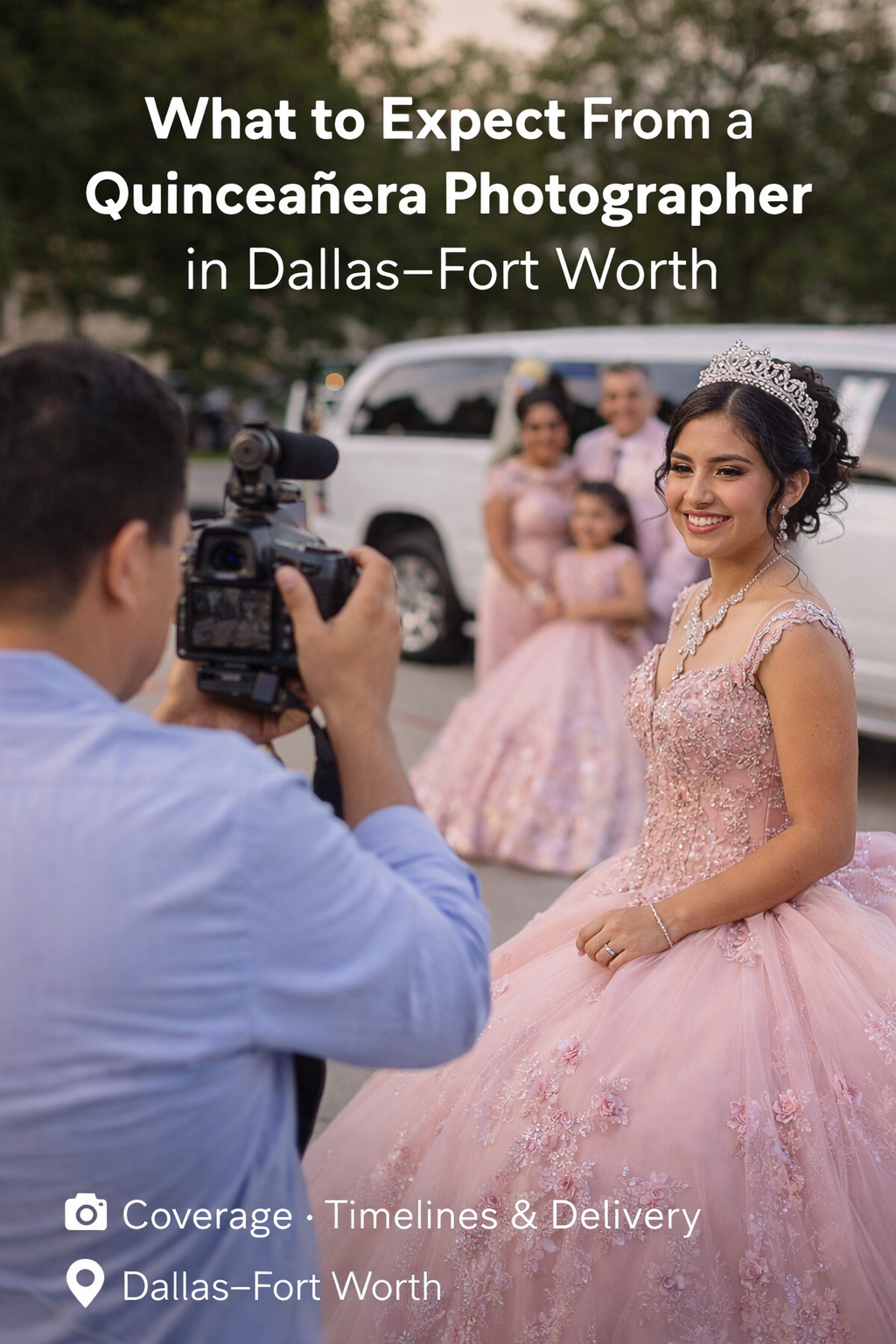 How to Choose a Quinceañera Photographer in Dallas–Fort Worth
