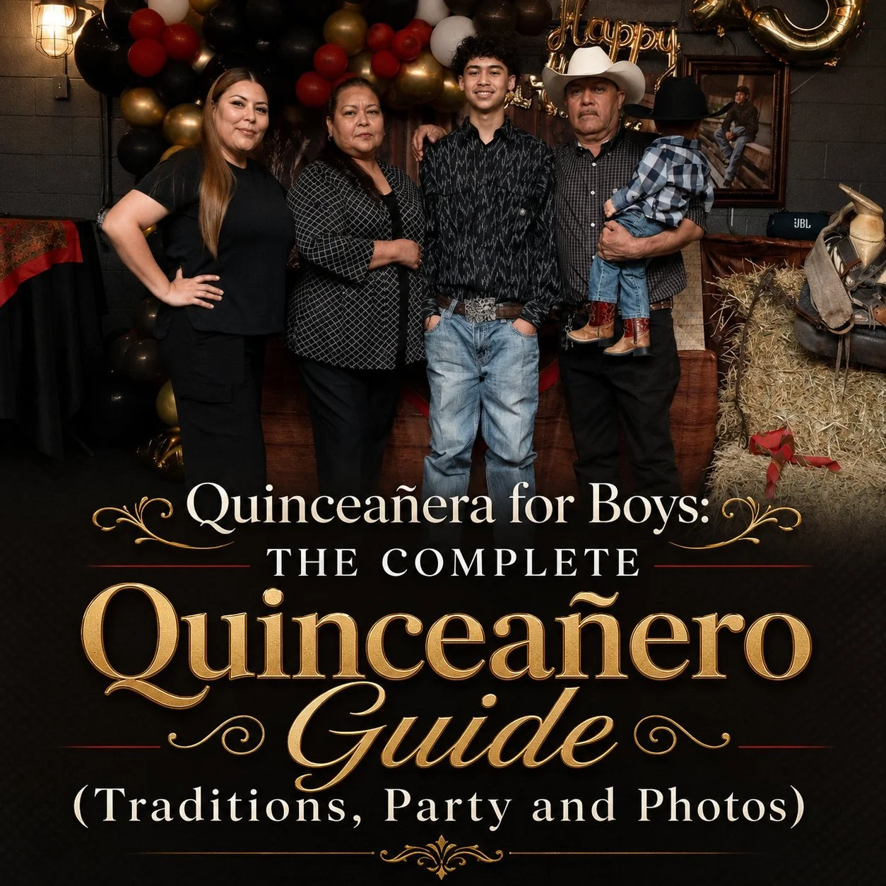 Quinceañera for Boys: The Complete Quinceañero Guide (Traditions, Party and Photos)