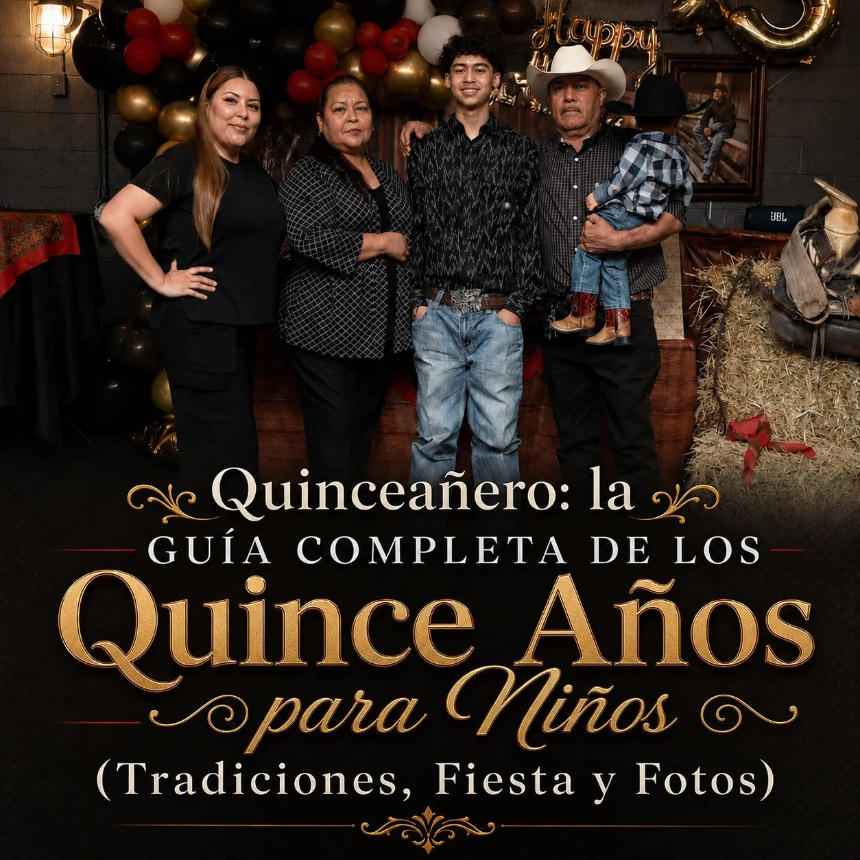 Quinceañero: la Guía Completa de los Quince Años para Niños (Tradiciones, Fiesta y Fotos)