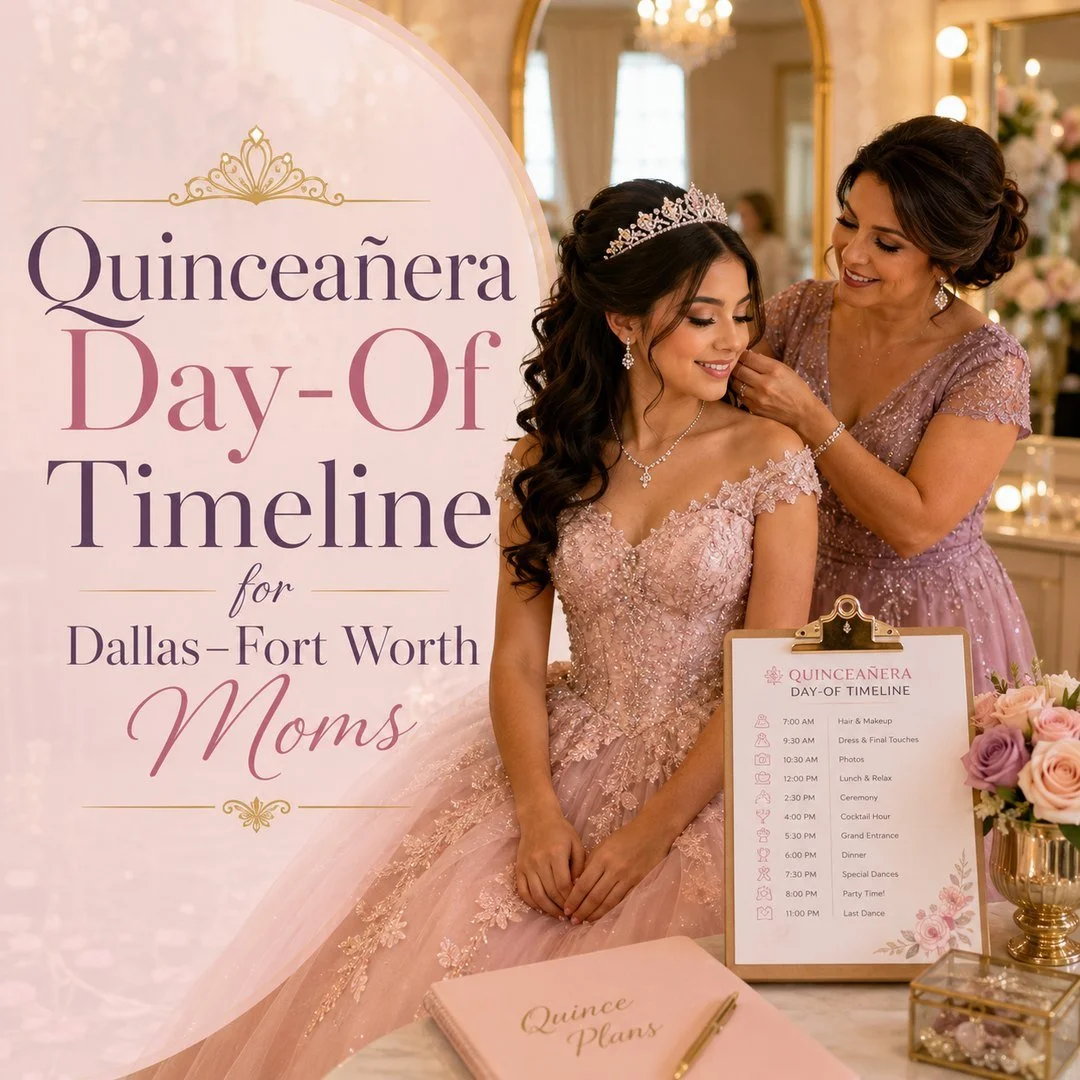 Quinceañera Day-Of Timeline for Dallas–Fort Worth Moms