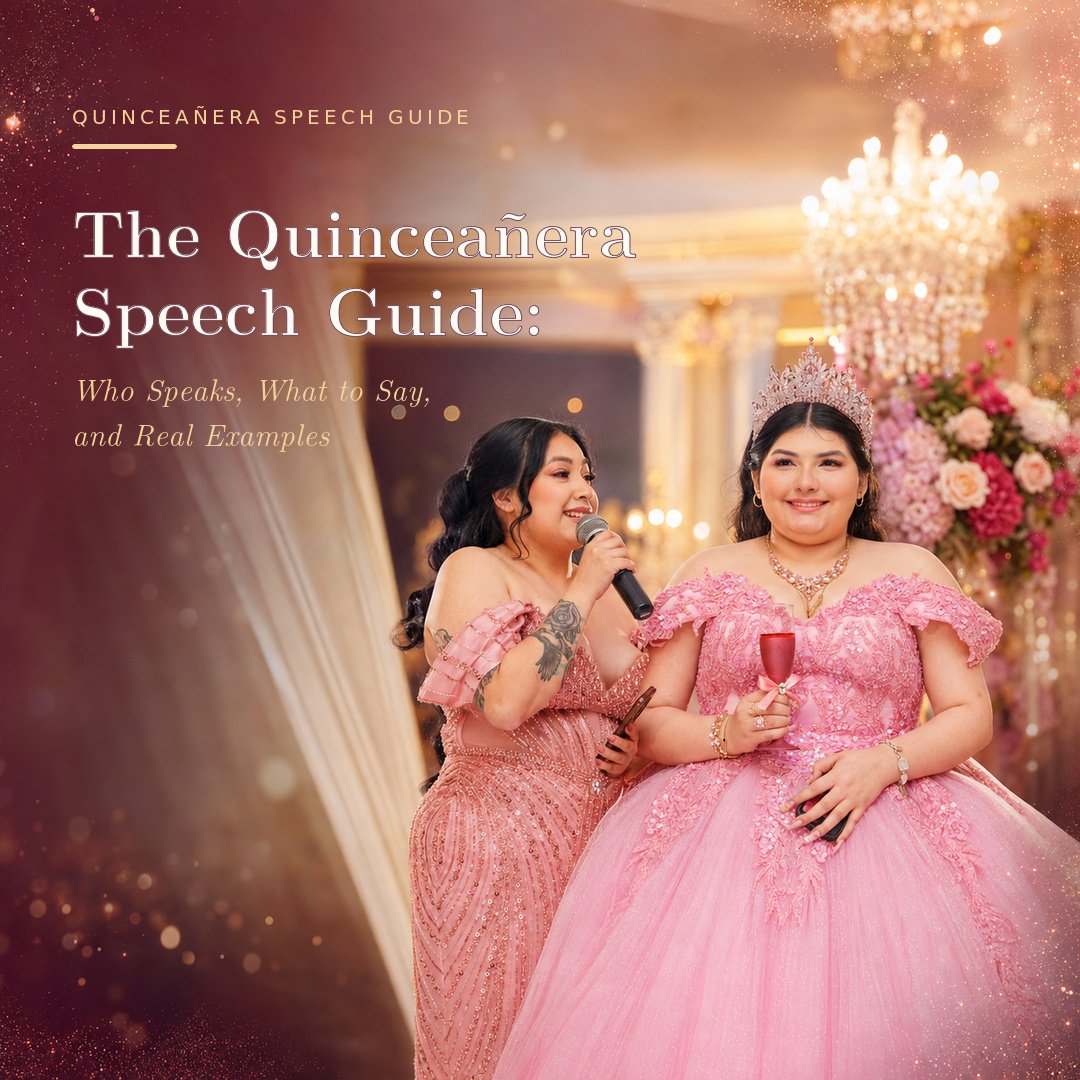 The Quinceañera Speech Guide: Who Speaks, What to Say, and Real Examples