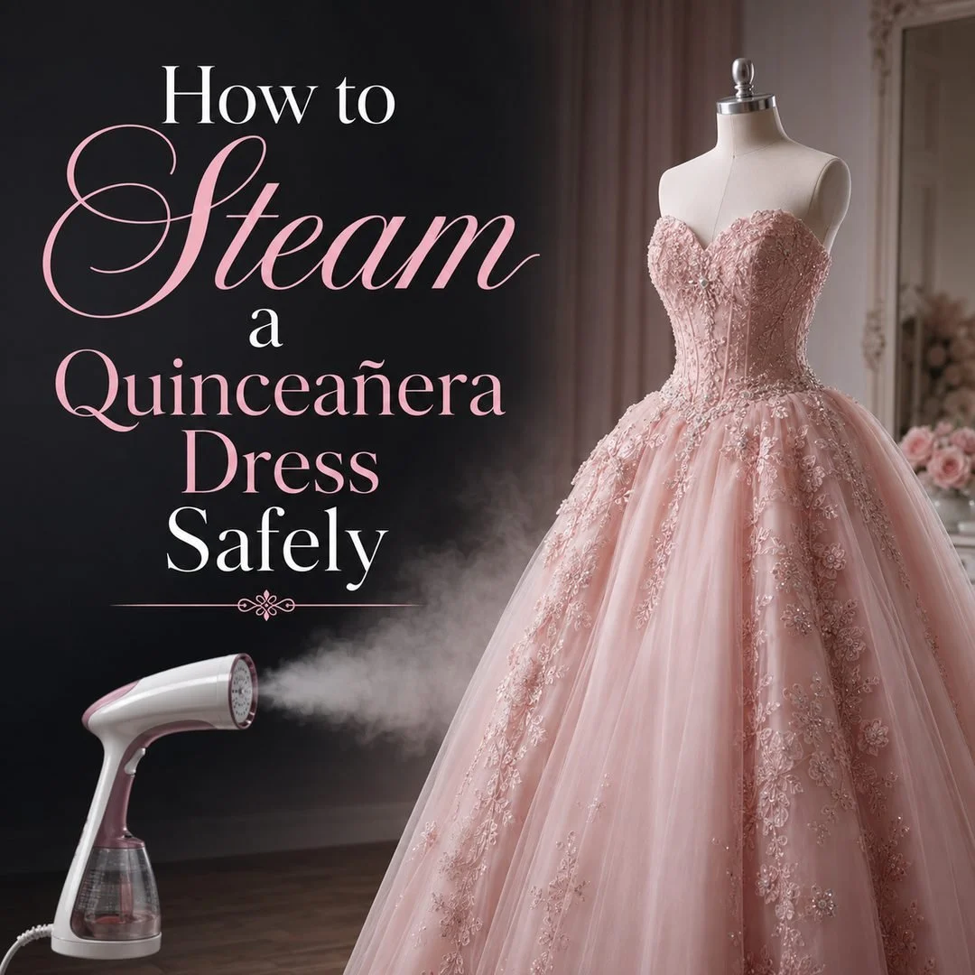 How to Steam a Quinceañera Dress Safely