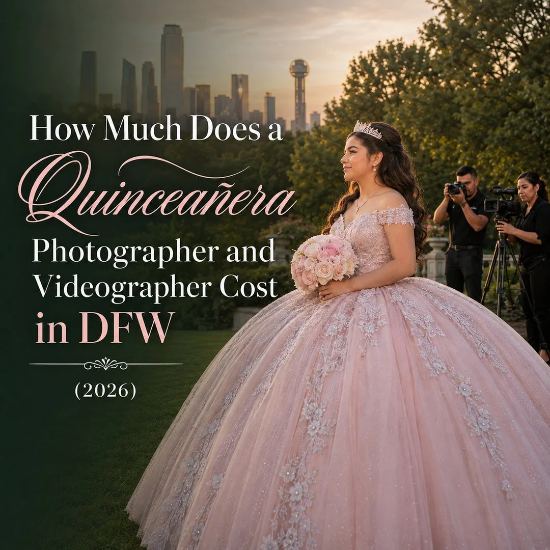 How Much Does a Quinceañera Photographer and Videographer Cost in DFW (2026)
