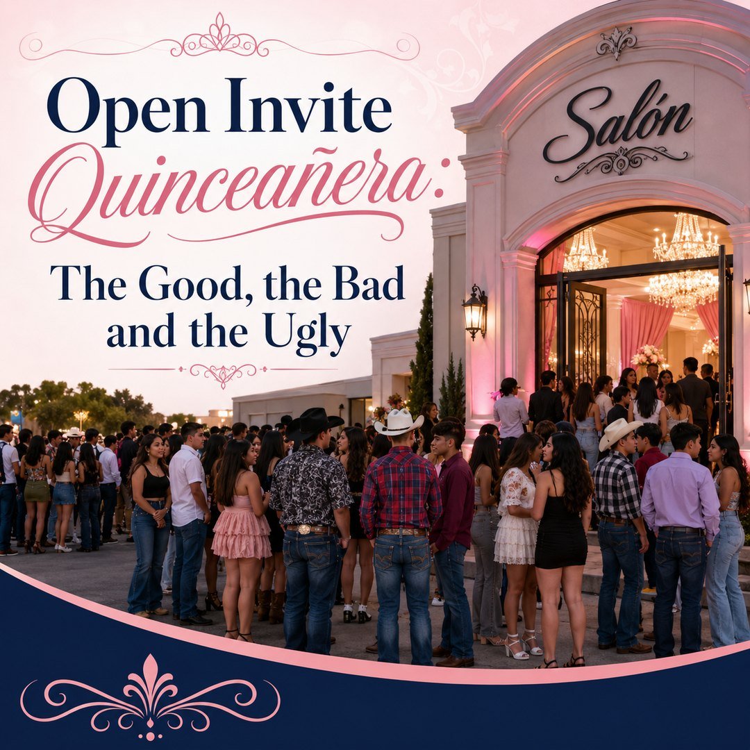 Open Invite Quinceañera: The Good, the Bad and the Ugly