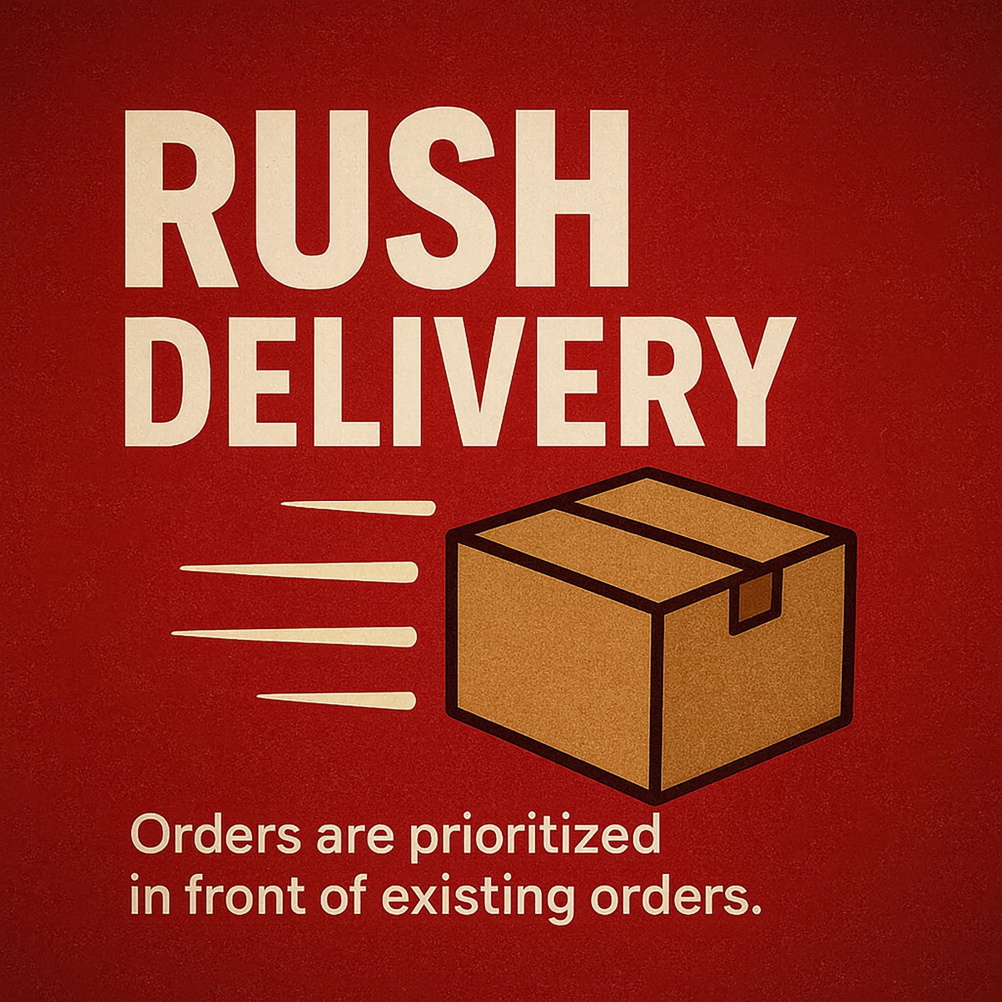 Rush Order Delivery