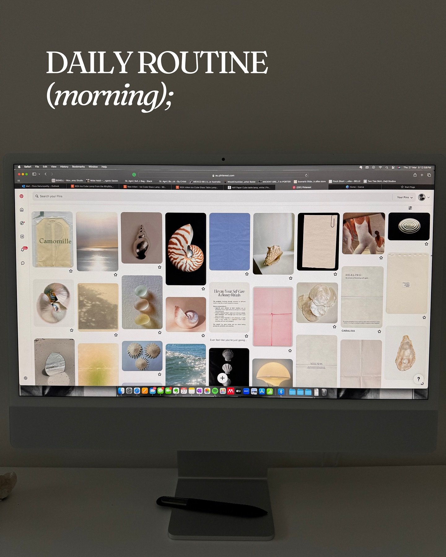 Giving yourself the space to start and end each day with presence is a magical gift

There has been times in my life where a ritual, or routine, like this wasn&rsquo;t possible, which is why I appreciate it so greatly now

I understand, for a lot of 