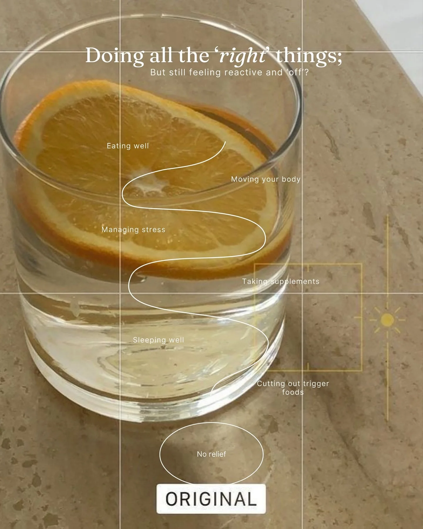You wake up bloated, even after a clean meal
 Your belly feels heavy, your skin reactive, your mood flat
 Some days your digestion feels okay, others, you&rsquo;re uncomfortable from the moment you wake
 Your energy dips after lunch, your cycle feels