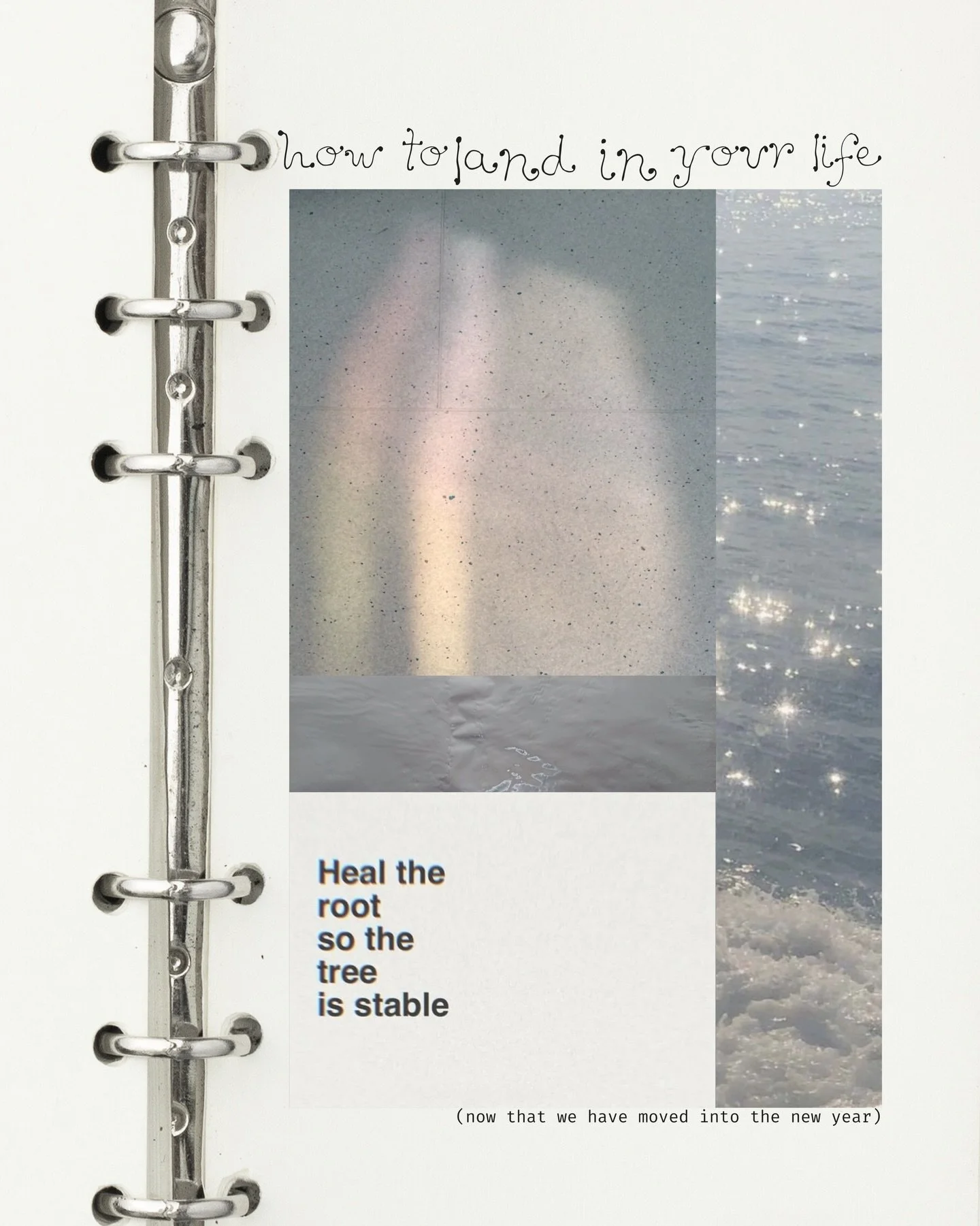 This year doesn&rsquo;t ask you to reinvent yourself 

It asks you to land gently back into the person who is already here, beneath the symptoms, the uncertainty, the curiosity

When the body is given space to settle, energy finds its way back into t