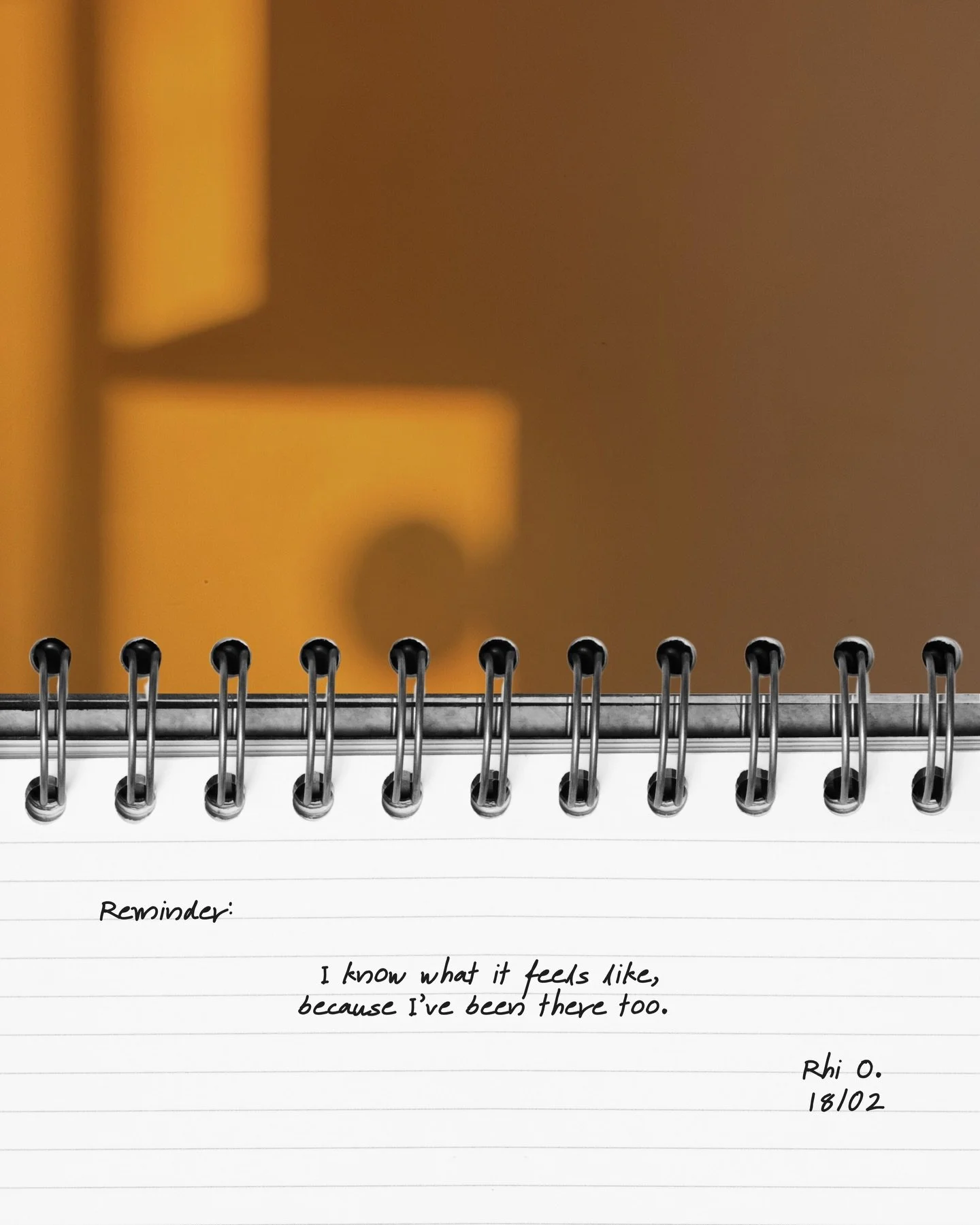 Reminder; you&rsquo;re not alone