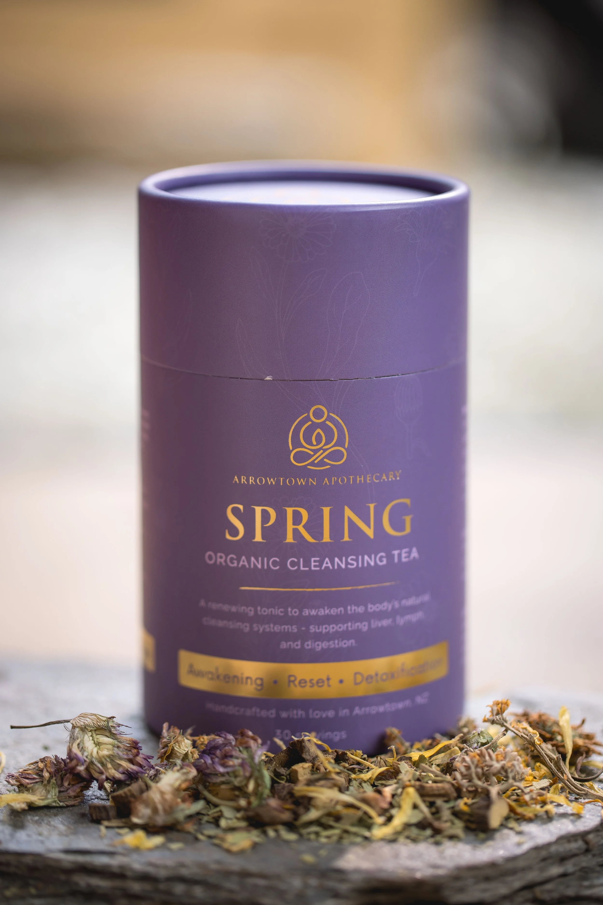 SPRING ~ Four Seasons of Arrowtown Organic Loose Leaf Tea