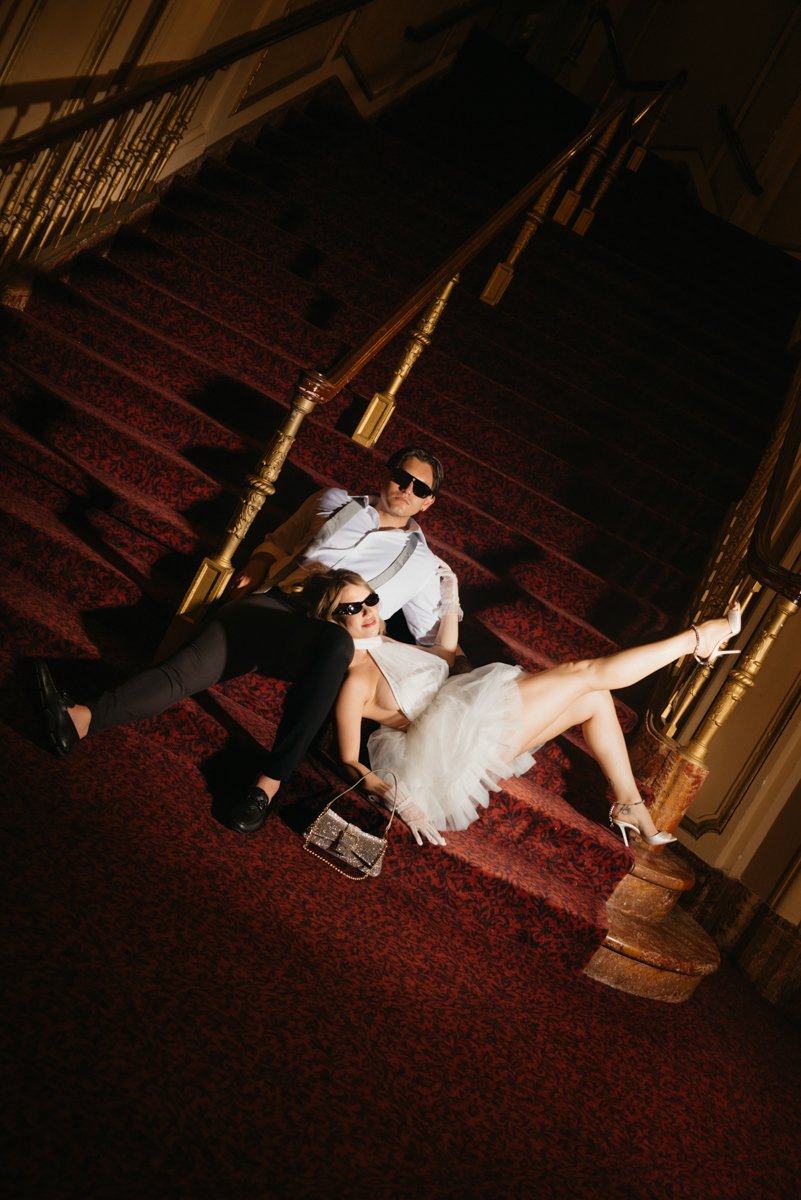 New York Engagement photography high end luxury engaged couples