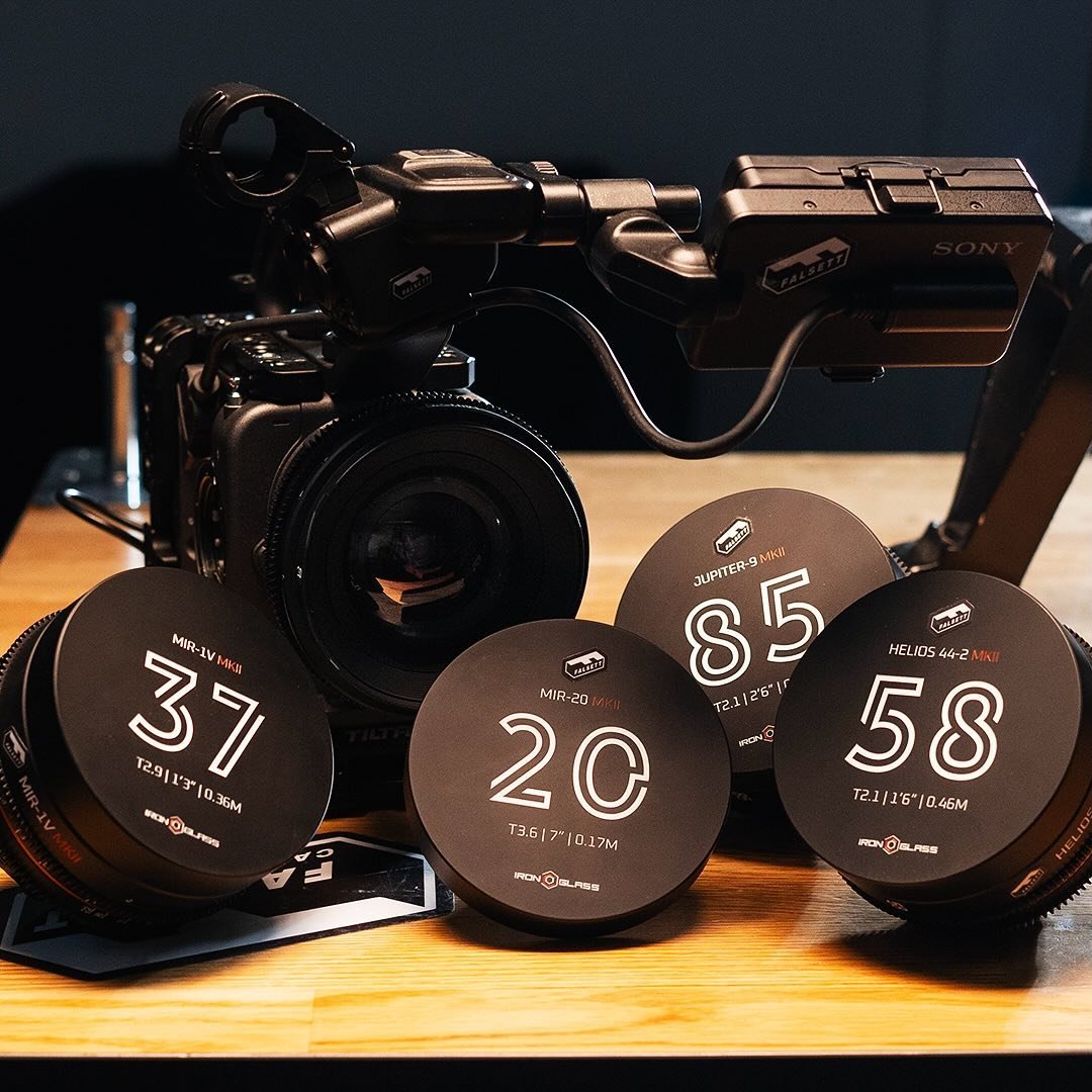 Iron glass MKII set available to rent! 🪐
20, 37, 58 and 85mm PL mount and covers full frame 😎🇺🇦