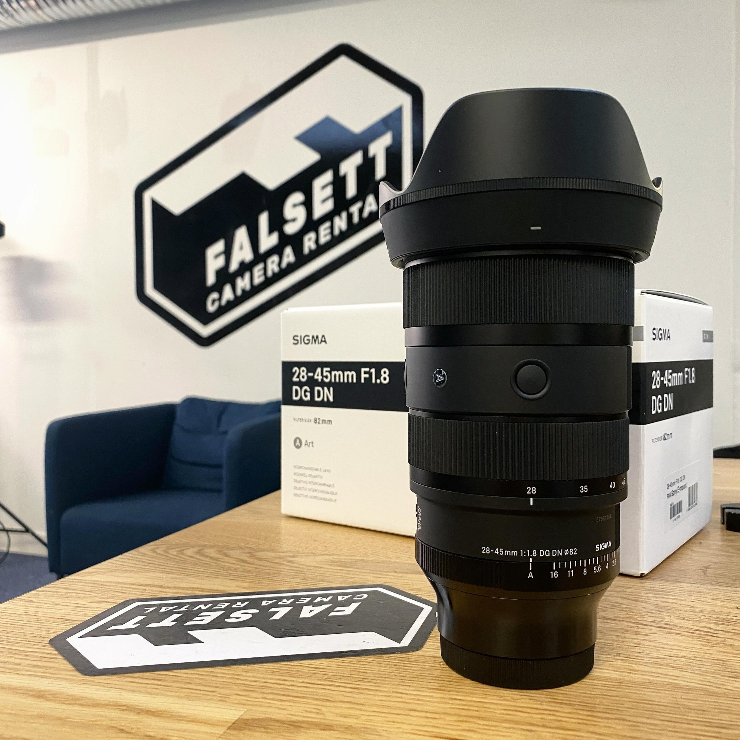 New Sigma 28-45mm f1.8 just in and ready for rent!! Big thanks to @sigma.nordic getting this out so fast 🙏