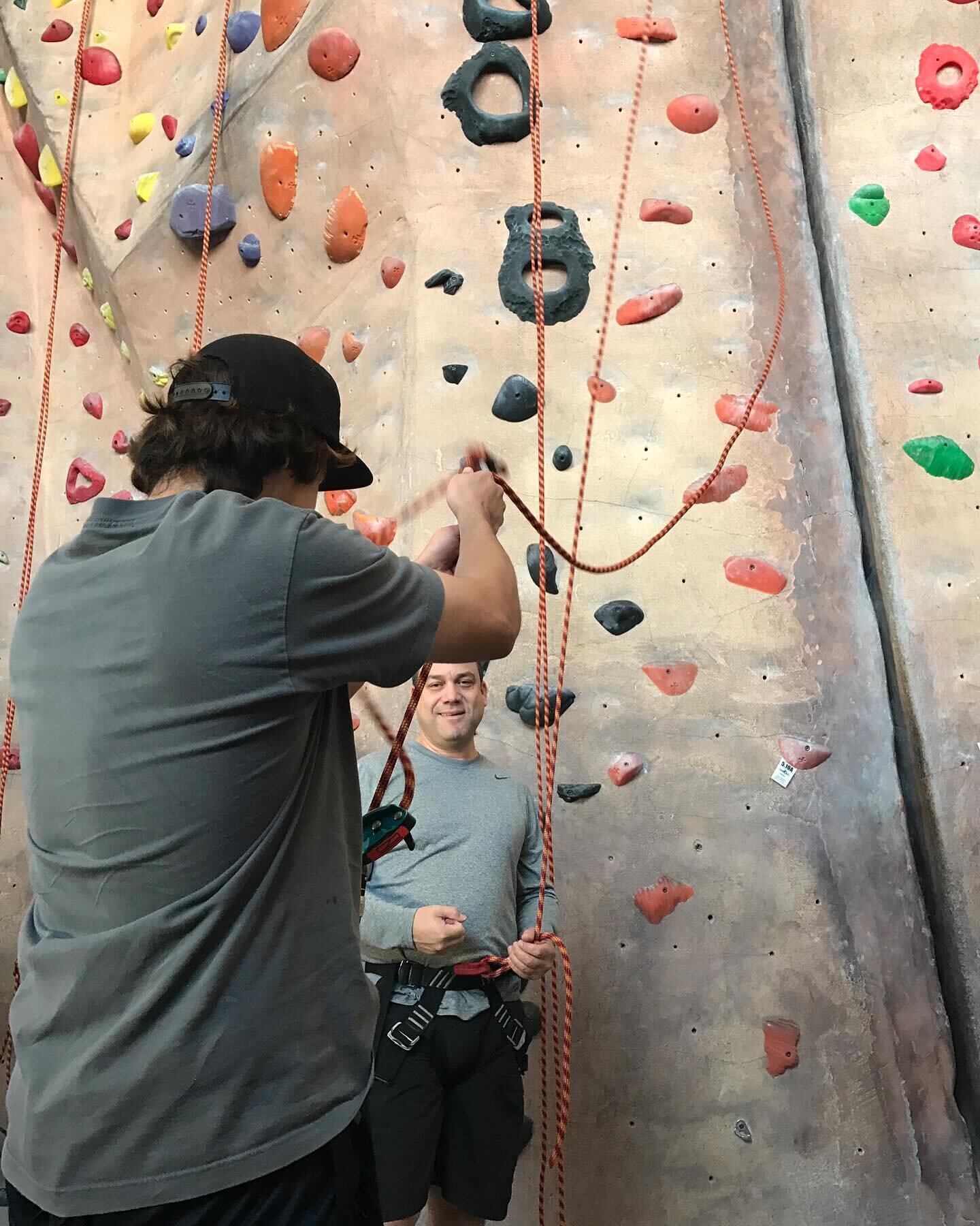 Just keep climbing 🧗&zwj;♀️🧗&zwj;♂️
No matter how hard life gets, just keep going. 
Some things won&rsquo;t be easier, you will only get stronger. 

It always helps when you have someone that will catch you if you fall, just like Al would catch Rob
