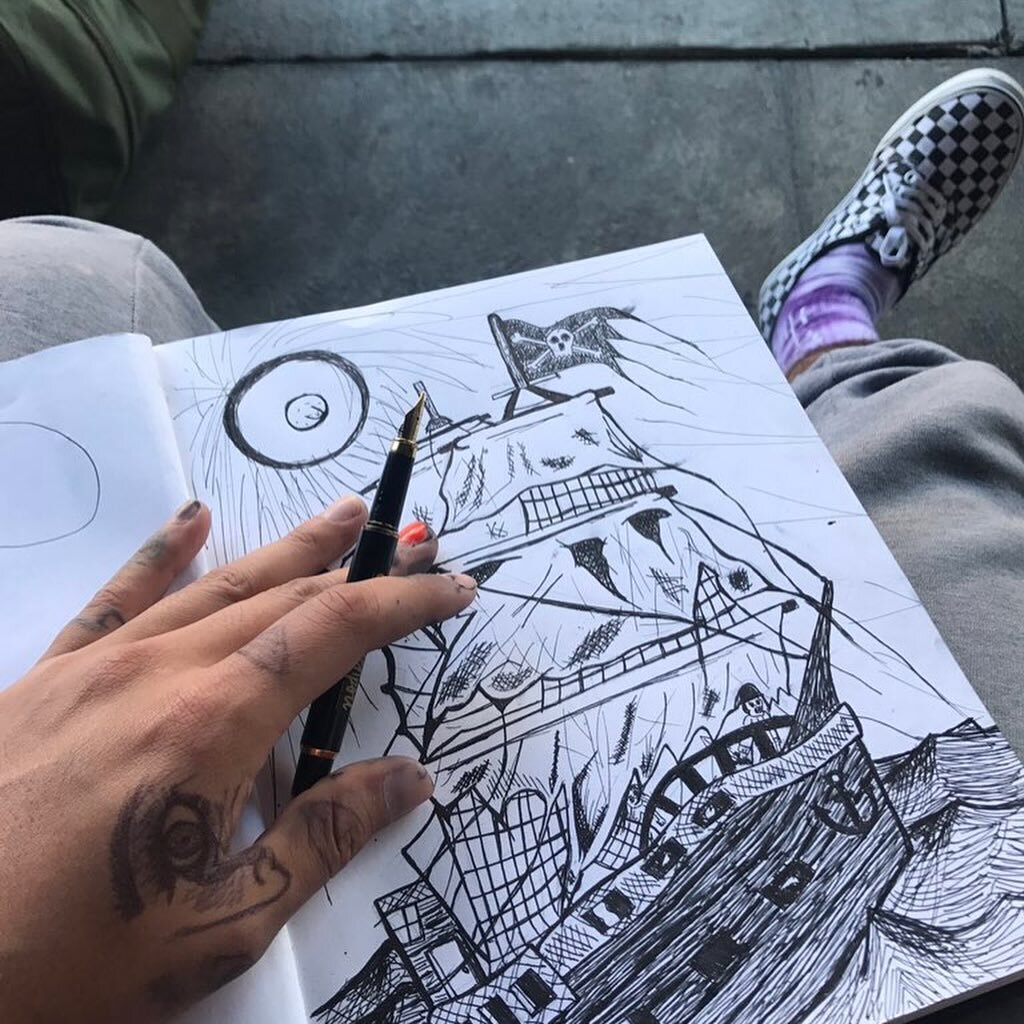 Not many things made Roberto as happy as painting 🎨(barring Skateboarding/Surfing &amp; spending time with friends). But we imagine that nothing made him more proud or fulfilled than getting to share his work with said loved ones. 
We assure you tha