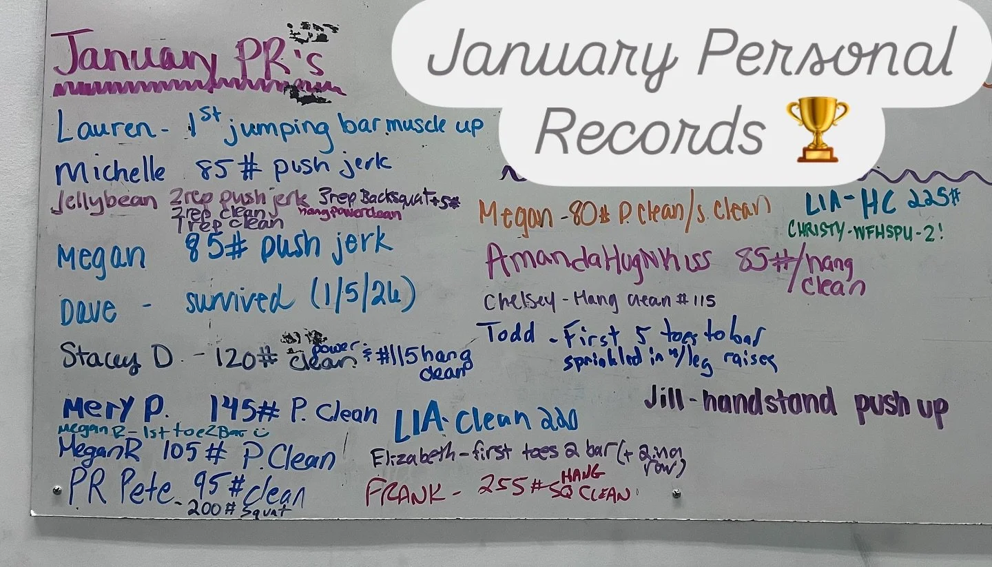 New year, SO MANY new PR&rsquo;s!! 🏆🥳

#crossfitgoodenergy #crossfit #goodenergy #fitvibes #goodtimes #cfge #manchesternh #manchester #nh #newhampshire #603 #personalrecords