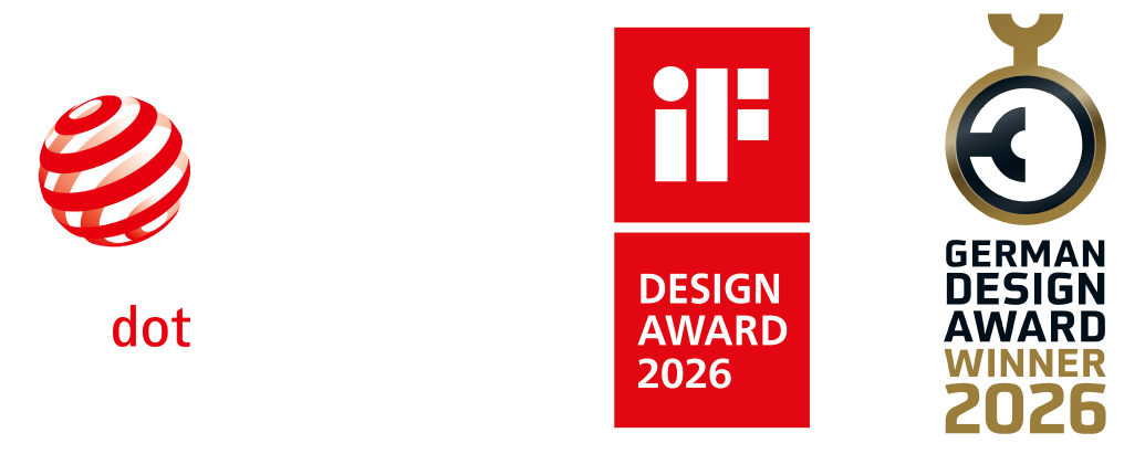 Red Dot Award, iF Design Award und German Design Award für hochwertige Outdoor-Produkte von Stern