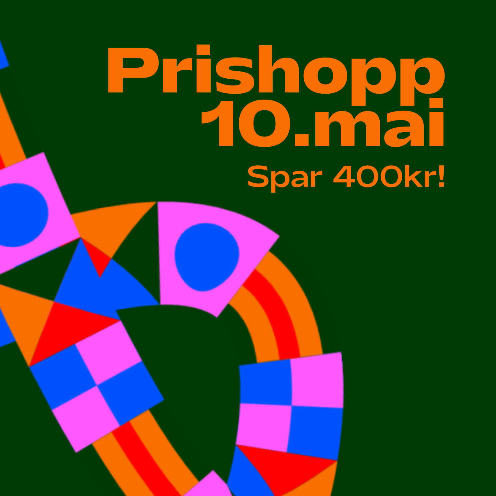 Ny prisauke 10. mai!