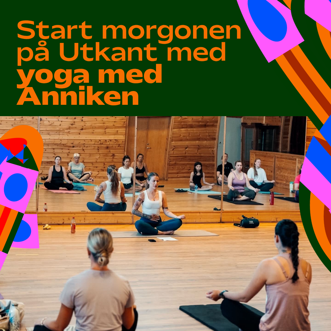 Start festivaldagen med yoga!
