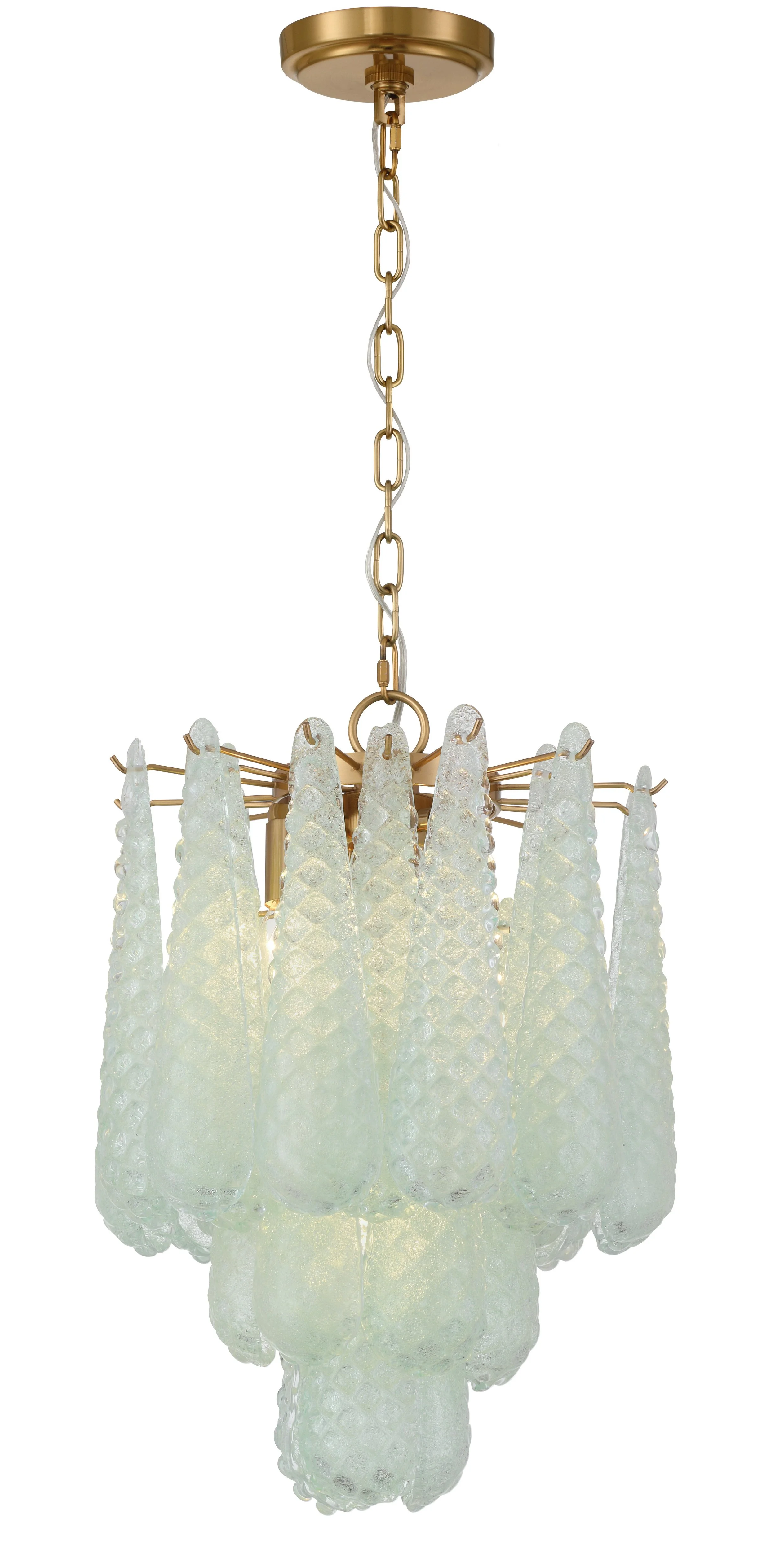 Ollie 14.25" 4 Light Chandelier/Semi Flush Mount