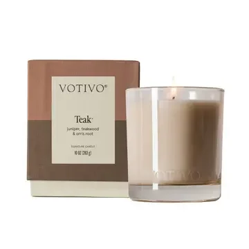 Votivo 6.8 oz Teak Candle