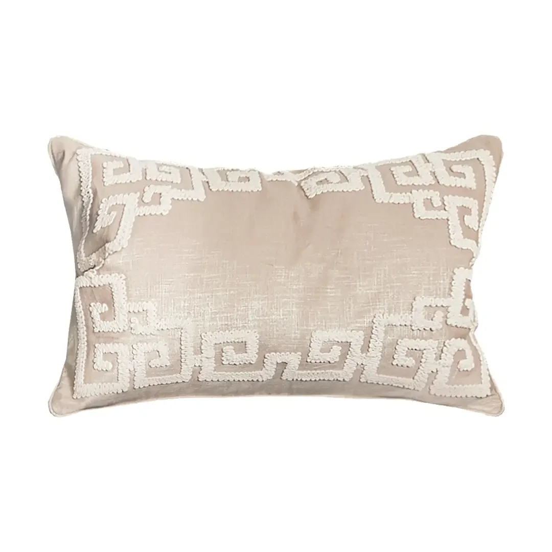 Sale Gaia Greek Key Throw Pillow