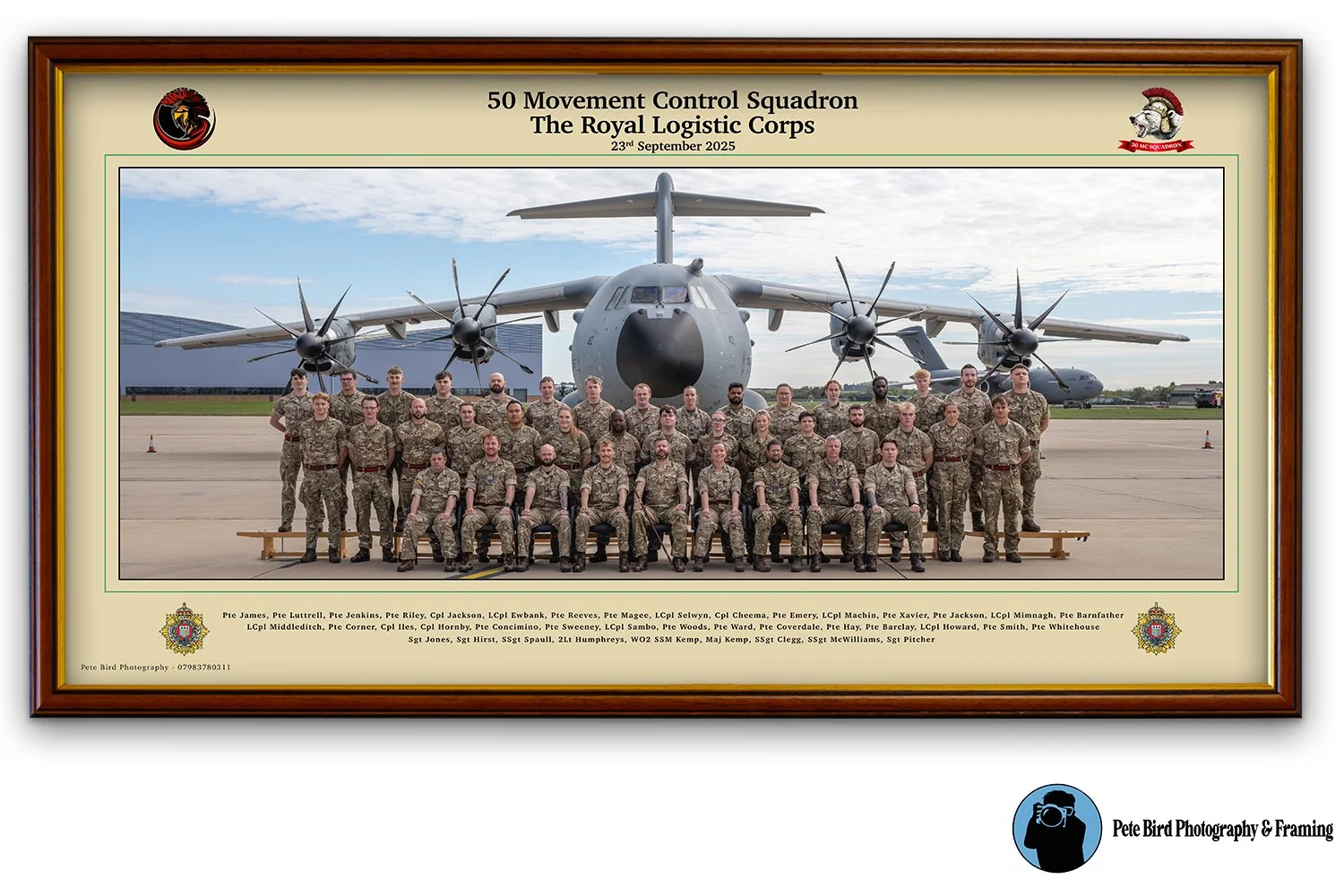 50 Movement Control  Sqn - RLC - Sept 25