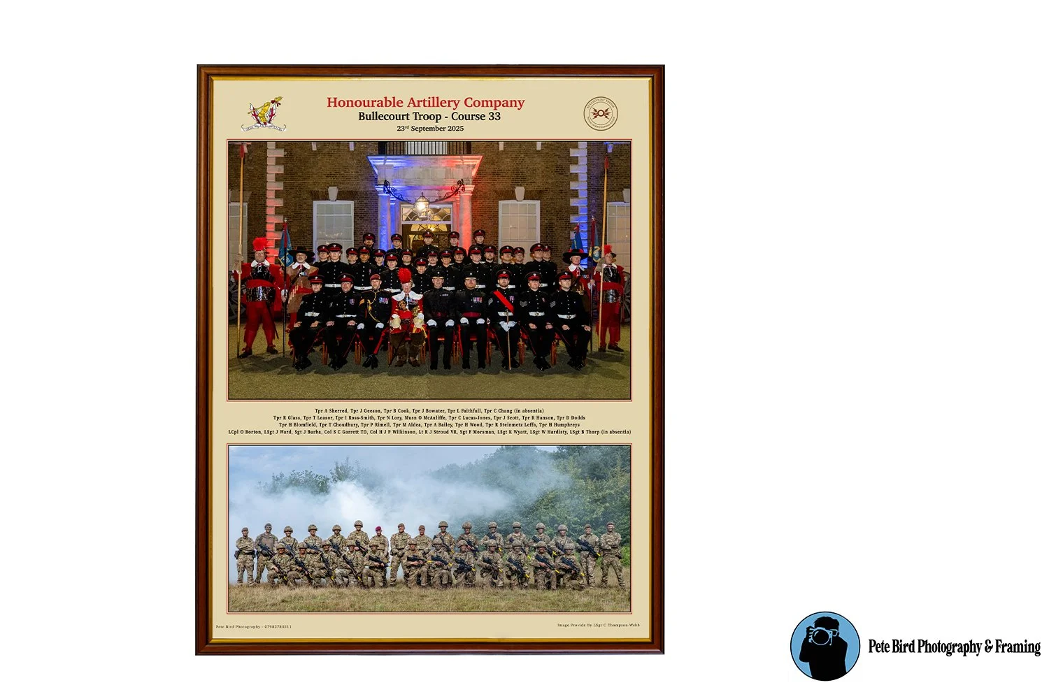 New Double Display for Military Group photos - Capture Both Sides of the Story