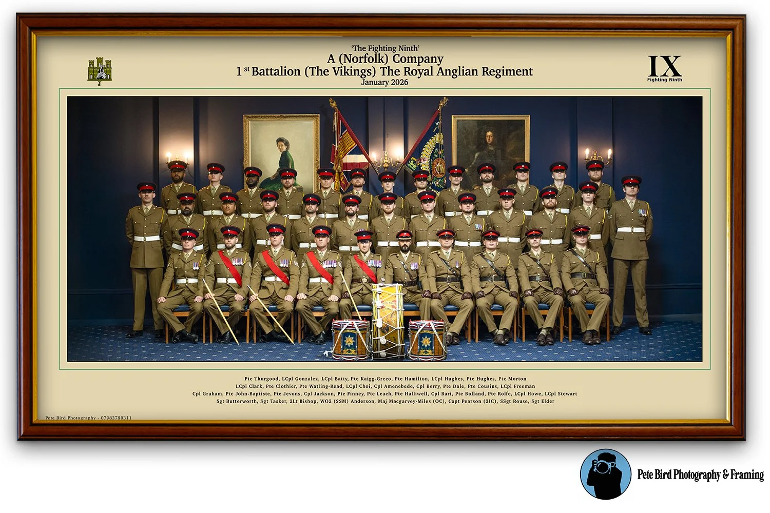 1st Battalion (The Vikings) The. Royal Anglian Regiment - A (Norfolk) Company - Jan 2026